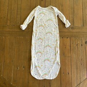 Posh peanut parz rainbow cloud knotted gown